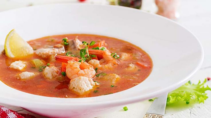 Crispy Cod Soup & Garden image